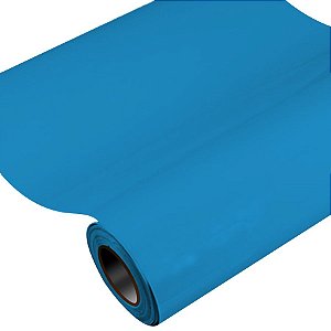 Vinil Adesivo 1m x 30cm - Azul Neon - 01 Unidade - Rizzo Balões