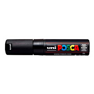 Caneta Posca PC 7m 4,5-5,5mm Black - 01 unidade - Uni Posca