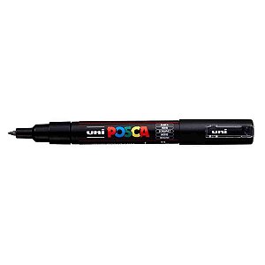 Caneta Posca PC-1M 0,7mm Black - 01 unidade - Uni Posca