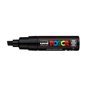 Caneta Posca PC 8k 8mm Black - 01 unidade - Uni Posca