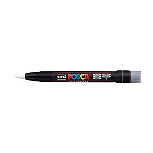 Caneta Posca Brush PCF-350 Branca  - Uni Posca