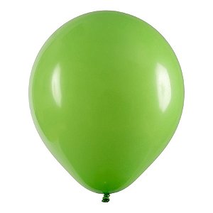 Balão de Festa Redondo Profissional Látex Liso - Verde Lima - Art-Latex - Rizzo Balões