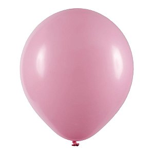 Balão de Festa Redondo Profissional Látex Liso - Rosa - Art-Latex - Rizzo Balões