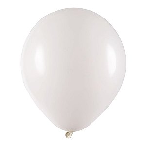 Balão de Festa Redondo Profissional Látex Liso - Branco - Art-Latex - Rizzo Balões