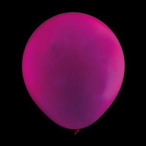 Balão de Festa Redondo Profissional Látex Neon - Magenta - Art-Latex - Rizzo Balões
