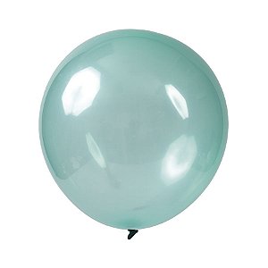 Balão de Festa Redondo Profissional Látex Cristal Candy - Verde - Art-Latex - Rizzo Balões