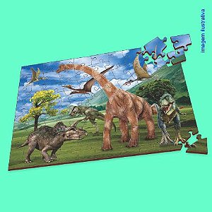 Quebra-Cabeça Dinossauros
