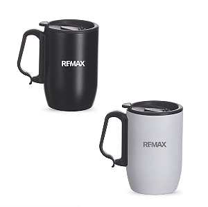 CANECA EM AÇO INOX TÉRMICA 350ML REMAX - CA8200