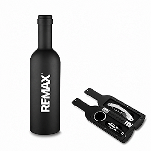KIT VINHO GARRAFA 4 PEÇAS REMAX - 0140