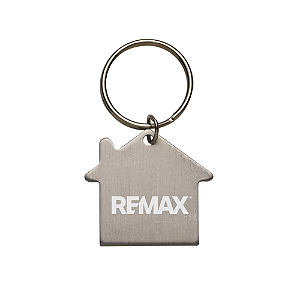 Chaveiro em formato de casa em alumínio REMAX