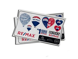 Adesivos em cartela REMAX (10pçs)