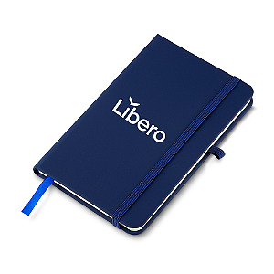 Caderno A5 Capa em PU - LÍBERO - CAD004