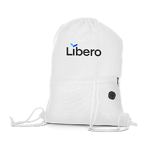 Sacola/Mochila Poliéster 210D - LÍBERO - BP0002