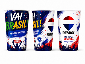 Copo Plástico Label 550ml - REMAX® – Edição Limitada Copa do Mundo 2026
