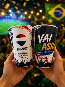 Copo Plástico Label 550ml - REMAX® – Edição Limitada Copa do Mundo 2026