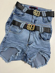 Shorts Jeans Laycra Lola