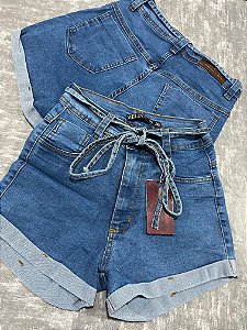 Shorts Jeans Com Laycra Mia