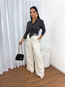 Calça Pantalona Social Ruby