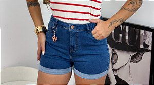 Shorts Jeans Coraçao