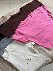 Cropped Coração com Bolso