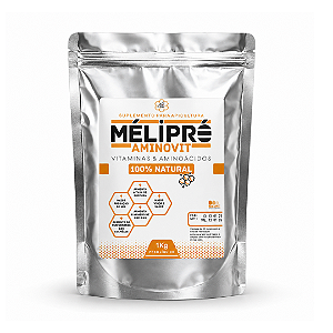 MeliPro AminoVit Suplemento Vitamínico Com Aminoácidos Para Abelhas - 1 Kg