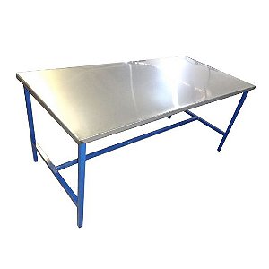 Mesa Inox Plana Para Manipulação e  Envase De Mel 190 x 90 x 80cm - FMPM-201