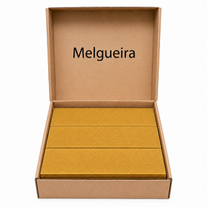 Cera Alveolada Pura Padrão Langstroth Para Melgueira - 10Kg