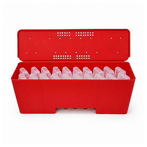 Kit Gaiola Para Transporte de Rainha Modelo GZBZ - 1 Caixa + 20 Gaiolas de Transporte