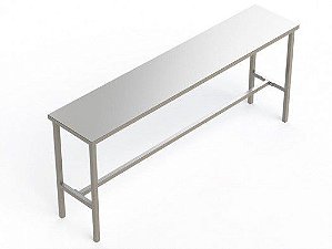 Mesa Plana Total Inox Para Envase De Mel 190 x 40 x 80cm - SMPE-201