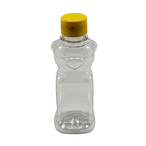 Bisnaga Pet  180ml / 250g Temática Urso Para Embalar Mel