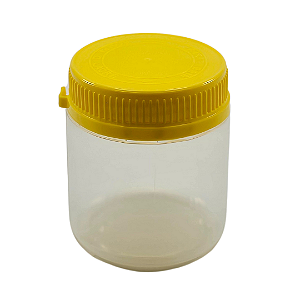 Pote 180ml / 250g Plástico Fosco Com Tampa Rosca Para Mel