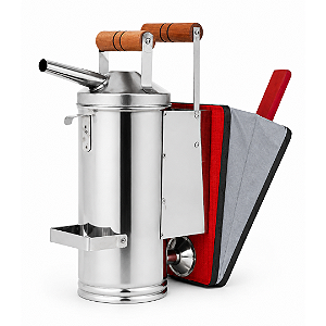 Fumegador Aço Inox Para Apicultura Grande 6 Litros ZT