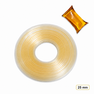 Bobina De Tubo Flexível Para Sache de Mel - 25mm - 1,5Kg