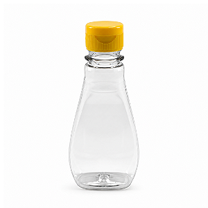 Bisnaga 150ml / 210g Cristal Pet Para Embalar Mel