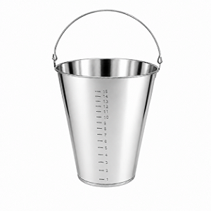 Balde De Inox 430 Graduado - 15 Litros