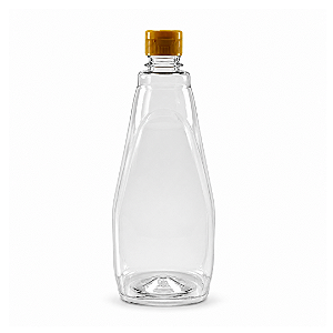 Bisnaga 750ml / 1Kg Cristal Pet Para Embalar Mel