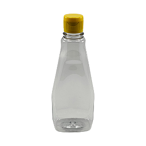 Bisnaga 350ml / 500g Cristal Pet Para Embalar Mel