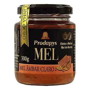 Mel Medalha de Ouro Âmbar Claro - 300g