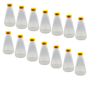60 Bisnagas 750ml / 1Kg De Plástico Para Embalar Mel
