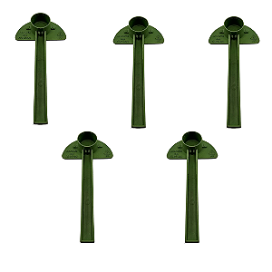 05 Alimentadores PET para Abelha – Cor Verde