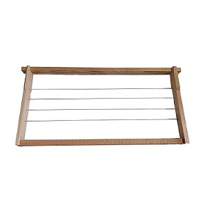 Quadro de Ninho Montado e Aramado – Padrão Langstroth