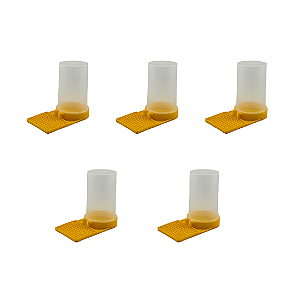 05 Alimentadores de Entrada para Abelhas – Capacidade 500 ml