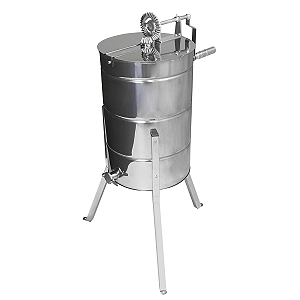 Centrífuga Extratora de Mel Manual 8 Quadros Aço Inox 430