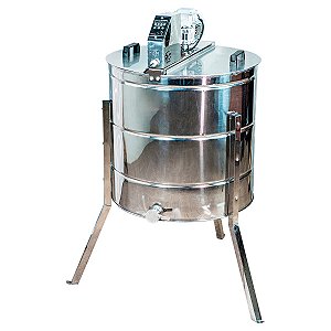 Centrífuga Extratora de Mel Elétrica 28/8 Quadros – Inox 304 para Melgueira e Ninho