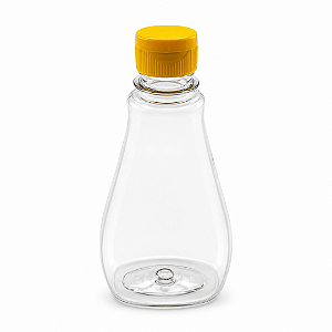 Bisnaga 250ml / 350g Pet Cristal Para Mel - Kit Econômico 10/25/50 e 200 UN