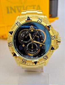 invicta excursion dourado