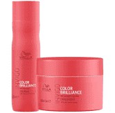 Kit Wella Brilliance - Shampoo 250 ML + Máscara 150 ML