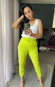 Calça Jogger Viscose
