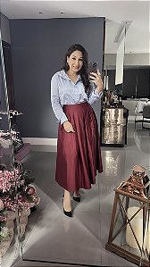 Camisa Slim Acetinada