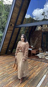 Cardigã Aura Tricô Over